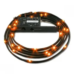 NZXT Sleeved LED Kit 1m oranž