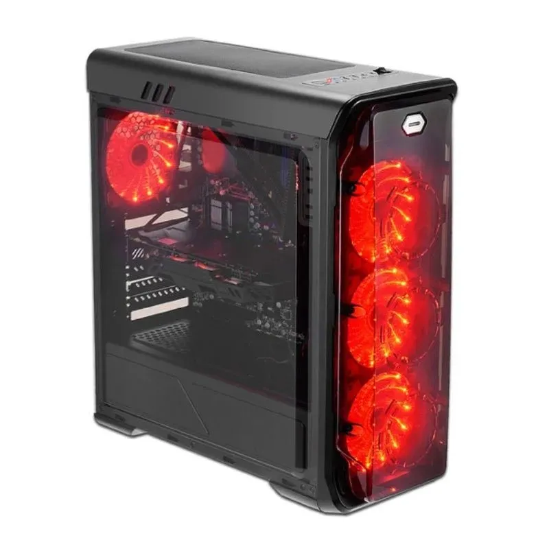 Kućište LC-Power LC-988B-ON Red Typhoon midi-ATX Kućište LC-Power LC-988B-ON Red Typhoon midi-ATX