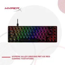 HyperX Alloy Origins PBT HX RED gaming tastatura