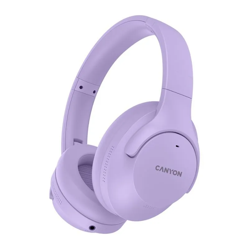 Canyon slušalice sa mikrofonom CNS-CBTHS10PU ljubičaste Canyon slušalice sa mikrofonom CNS-CBTHS10PU ljubičaste
