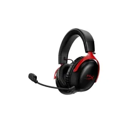 HyperX Cloud III slušalice bežične crno-crvene