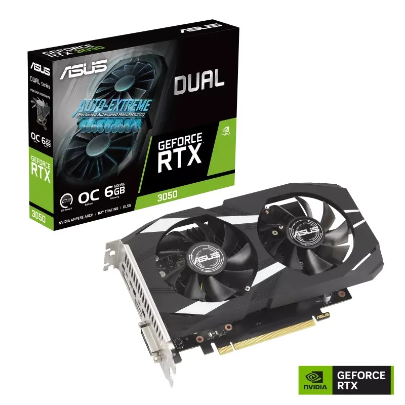 Asus nVidia RTX3050 6GB Asus nVidia RTX3050 6GB