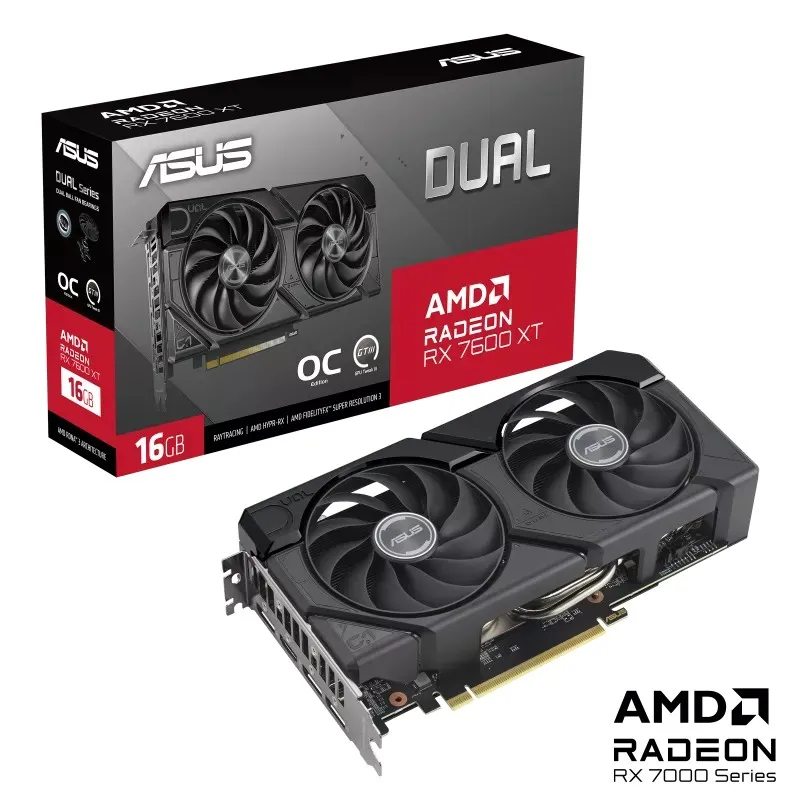 Asus AMD RX7600XT 16GB Asus AMD RX7600XT 16GB