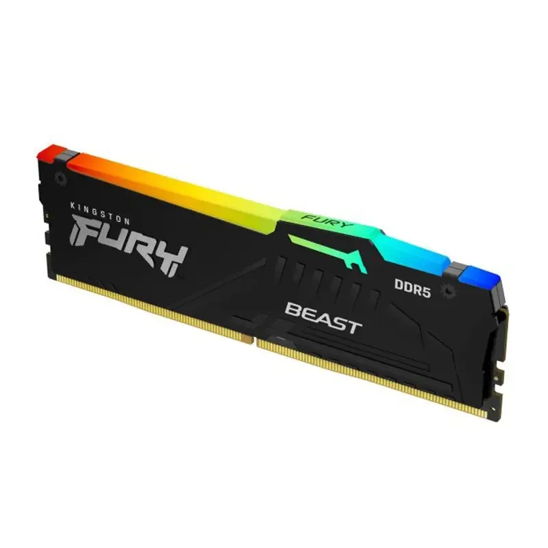RAM memorija Kingston Fury Beast RGB 16GB DDR5 5200MHz RAM memorija Kingston Fury Beast RGB 16GB DDR5 5200MHz