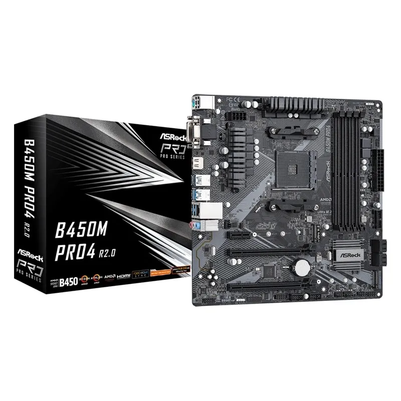 Asrock B450M PRO4 AM4