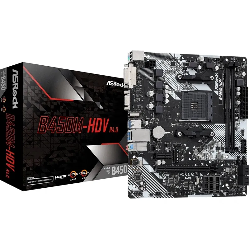 Asrock B450M-HDV AM4 Asrock B450M-HDV AM4