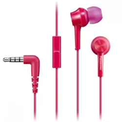 Panasonic slušalice s mikrofonom RP-TCM115E-P roze