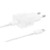Samsung punjač 25W za ultra brzo punjenje Type-C bijeli (kabal uključen)