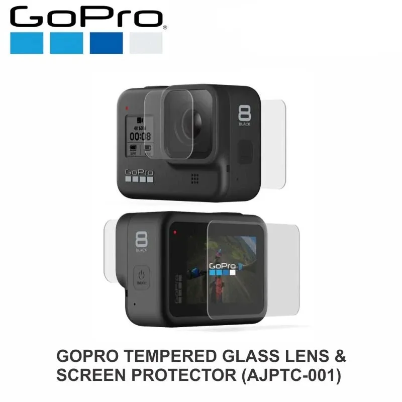 GoPro Tempered Glass Lens + Screen Protectors za HERO8 crni GoPro Tempered Glass Lens + Screen Protectors za HERO8 crni