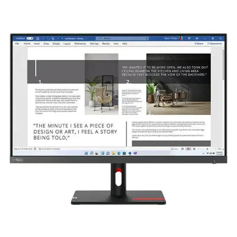 Monitor Lenovo ThinVision 27'' S27i-30 Monitor Lenovo ThinVision 27'' S27i-30
