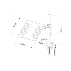 SBOX nosač za monitor LCD-L01
