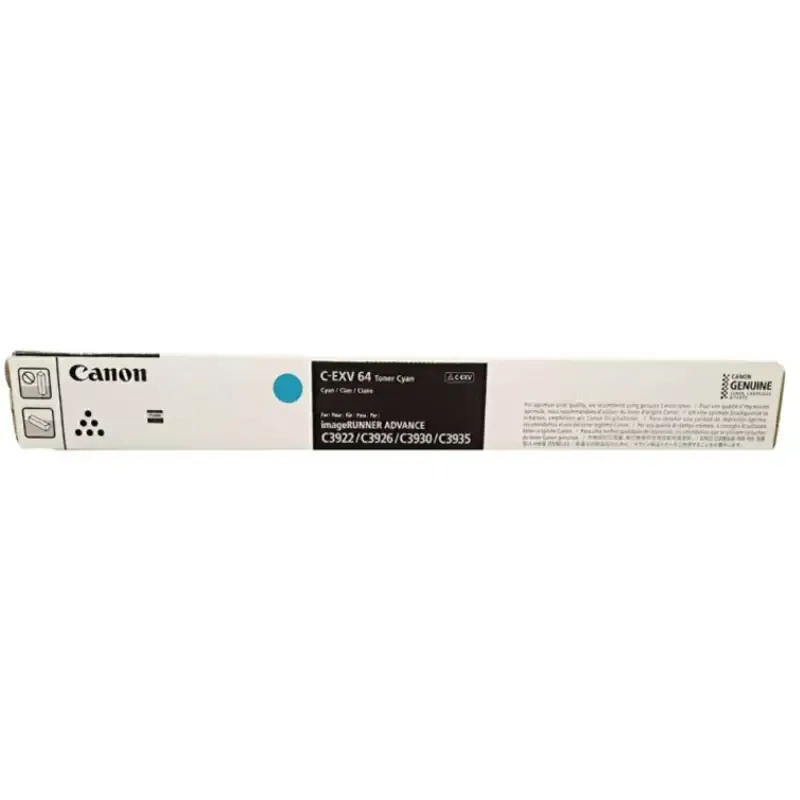 Toner Canon C-EXV 64 Cyan Toner Canon C-EXV 64 Cyan