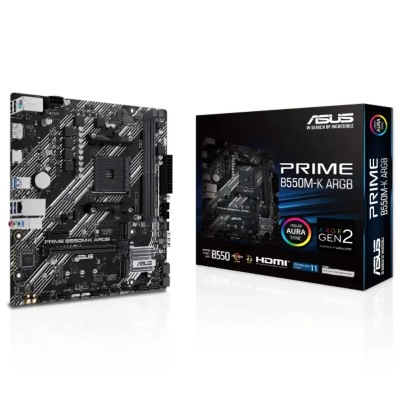 Matična ploča AMD Asus B550M-K ARGB AM4