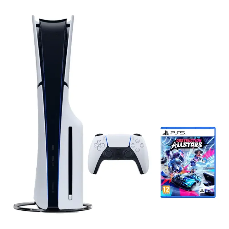 Sony PlayStation 5 Slim D chassis + Destruction AllStarsPS5