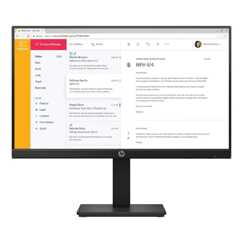 HP P24H G4 23,8 LED IPS (7VH44AA) HP P24H G4 23,8 LED IPS (7VH44AA)
