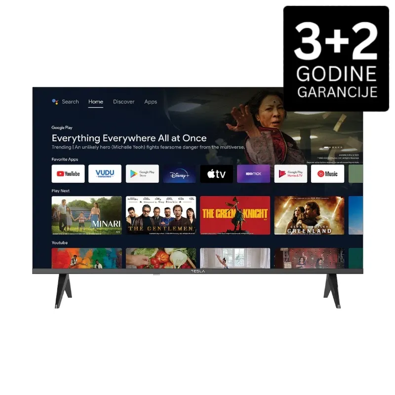 Televizor Tesla LED TV 40'' (101 cm) 40E635BFS Televizor Tesla LED TV 40'' (101 cm) 40E635BFS