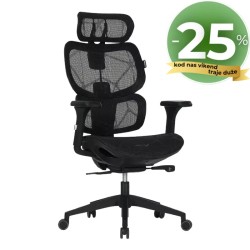 CANYON gaming stolica Ventra MOCH01 Mrežasta Crna
