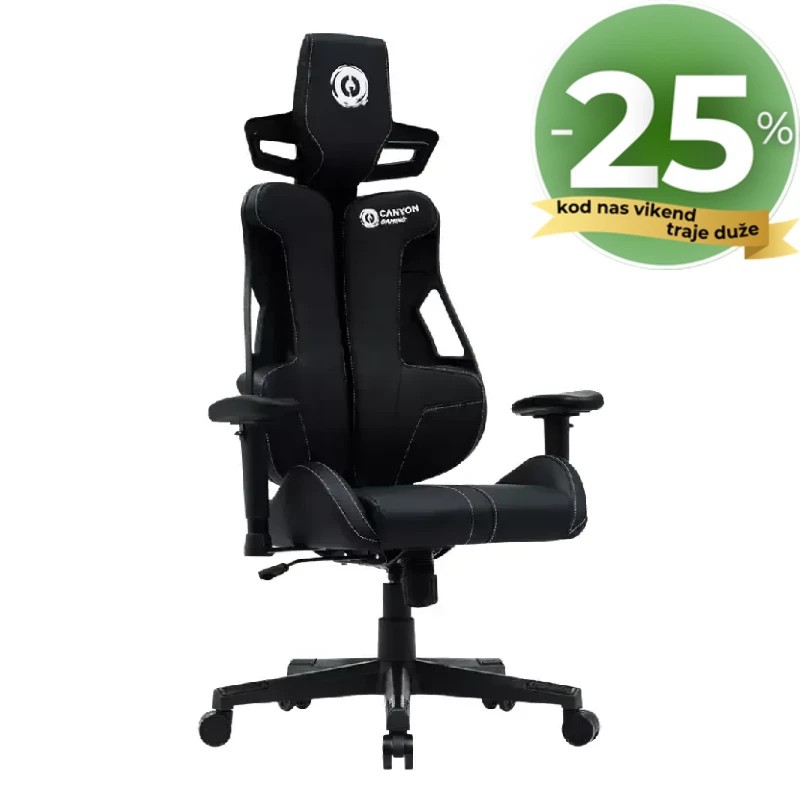 CANYON gaming stolica Morphos ABCH01 Crna CANYON gaming stolica Morphos ABCH01 Crna