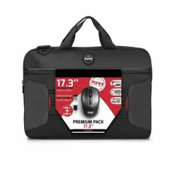 Port Design torba za laptop Premium pack 17,3'' + miš, crna